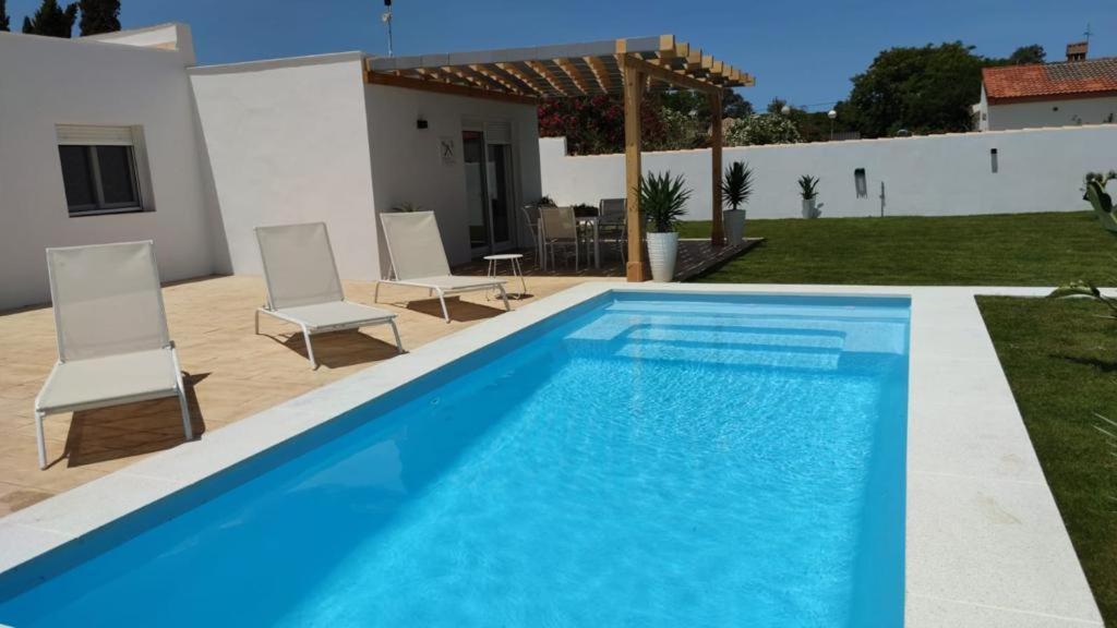 צ'יקלנה דה לה פרונטרה Palapa Garden Alojamientos, Piscina Privada Y Cerca Del Mar מראה חיצוני תמונה